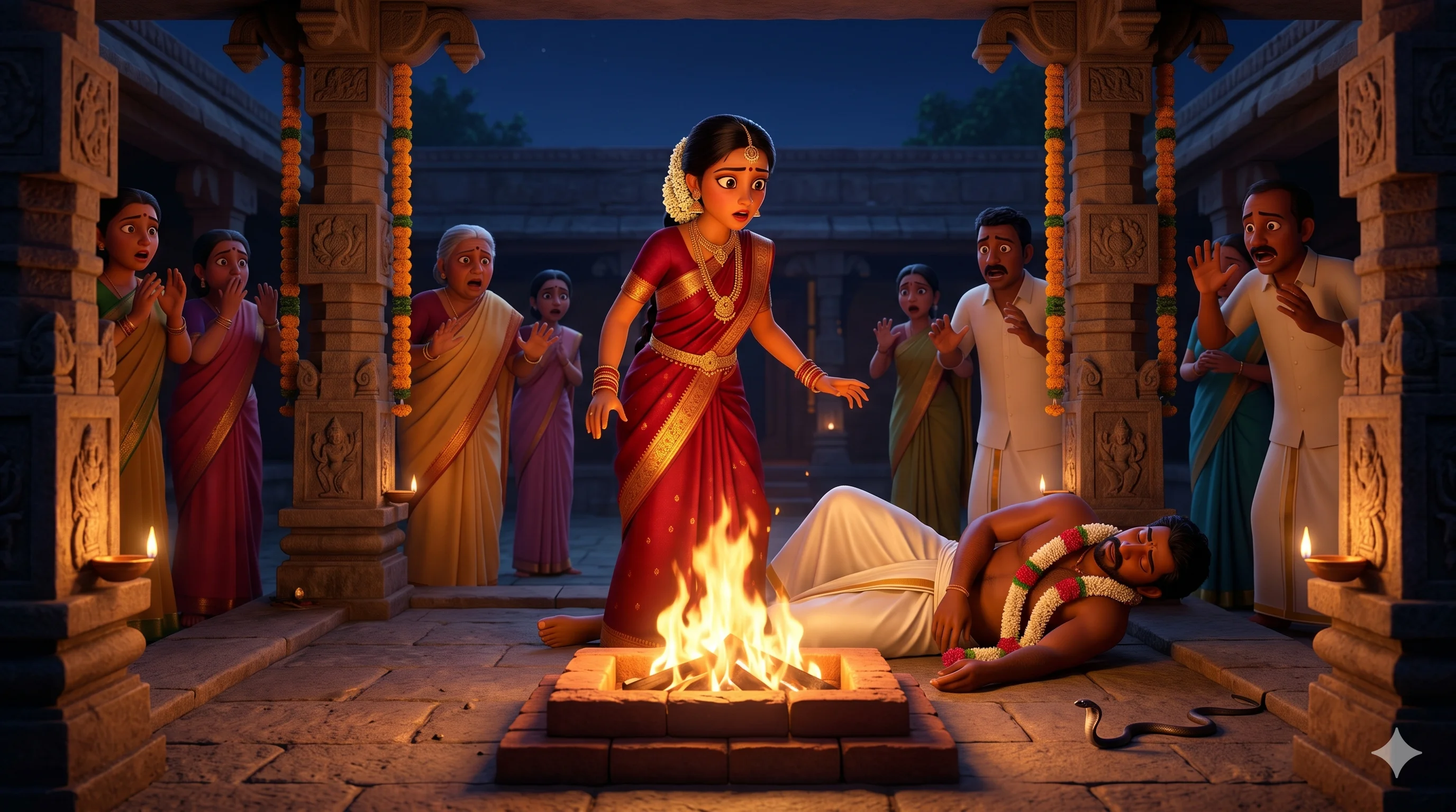 చంద్రవతి విషాద రాత్రి — పెళ్ళి రాత్రే భర్తను పోగొట్టుకుంది