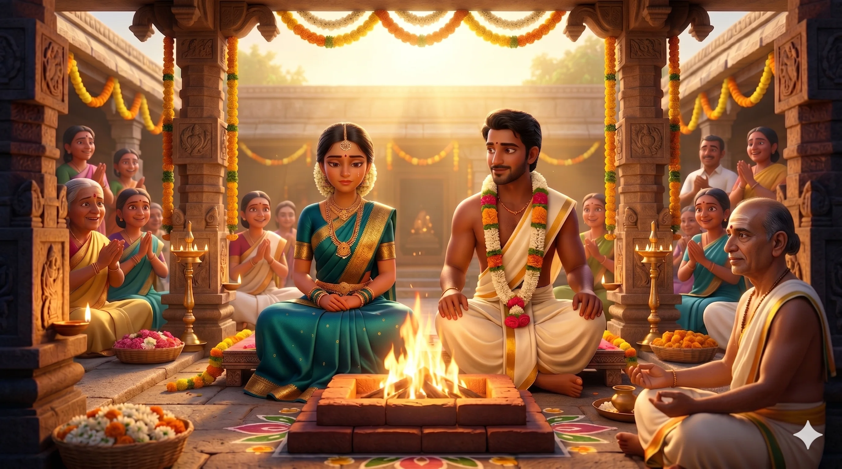 భద్రుడు మరియు చంద్రవతి — రెండవ వివాహం
